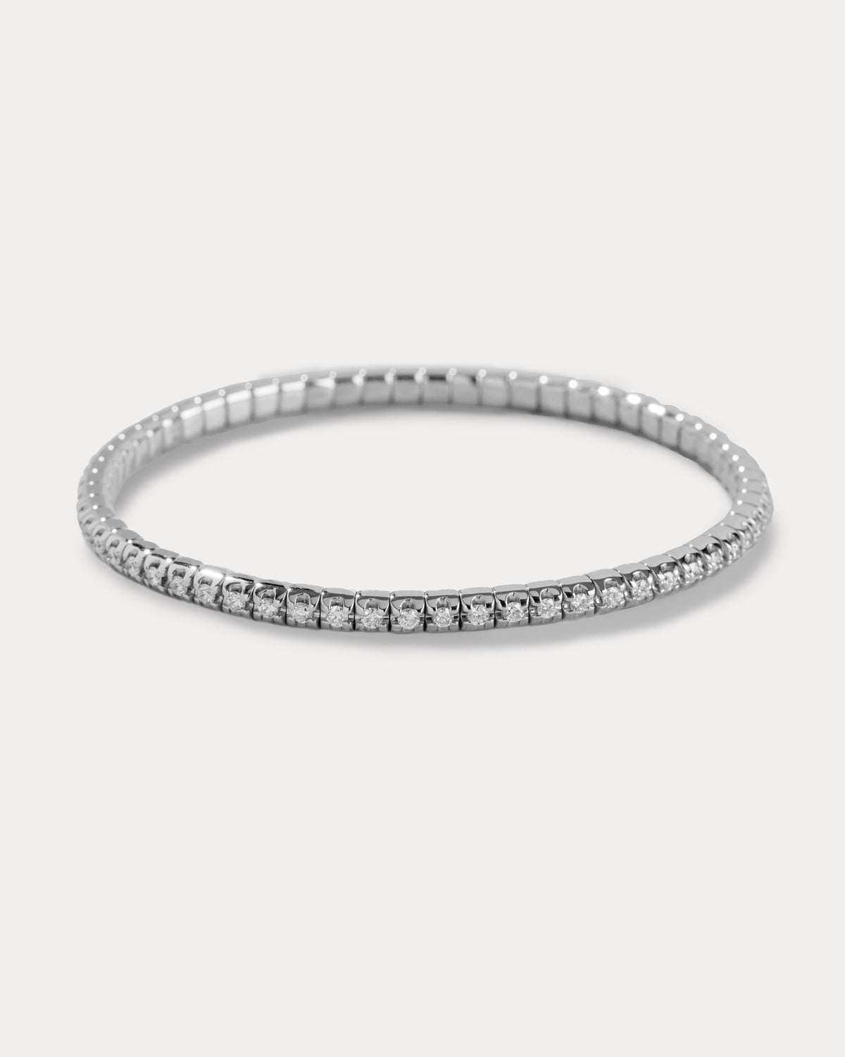 24/7 Flex Tennis Bracelet in Silver — alternate view