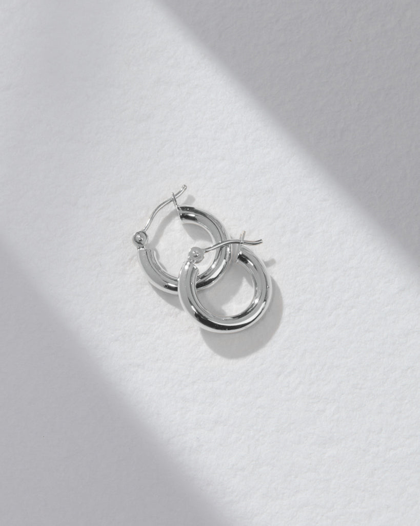 Real Deal Amalfi Huggies - Earrings — alternate angle