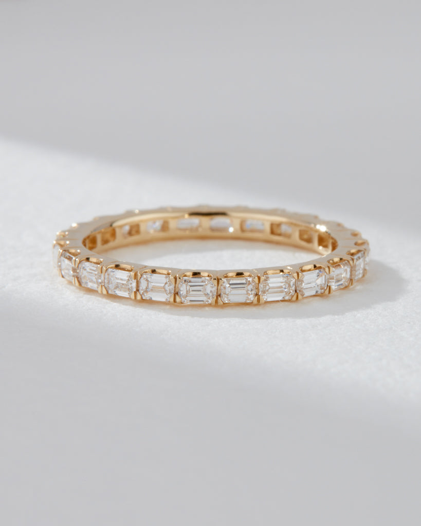 Perfect Emerald Eternity Band - Rings