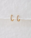 Tiniest Diamond Huggies - Earrings