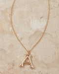 Initial Charm Necklace [Vintage]