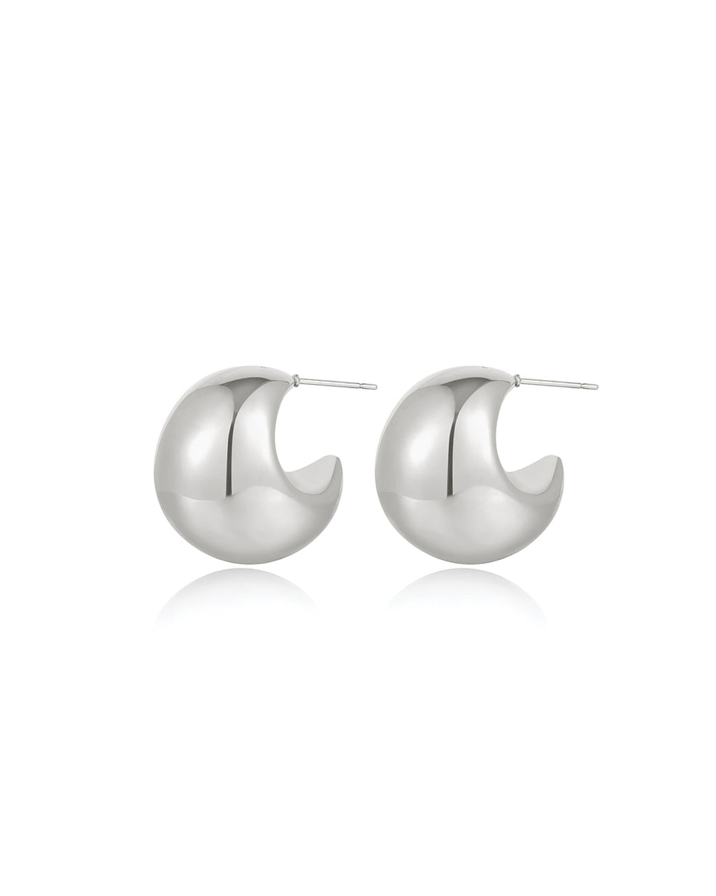 Lucia Hoops - Silver