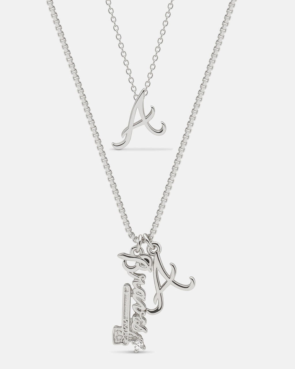 Bijoux MLB Necklace Bundle - Silver — set view