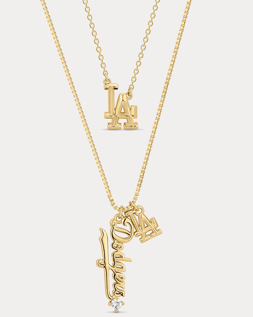 Bijoux MLB Necklace Bundle - Gold — set view