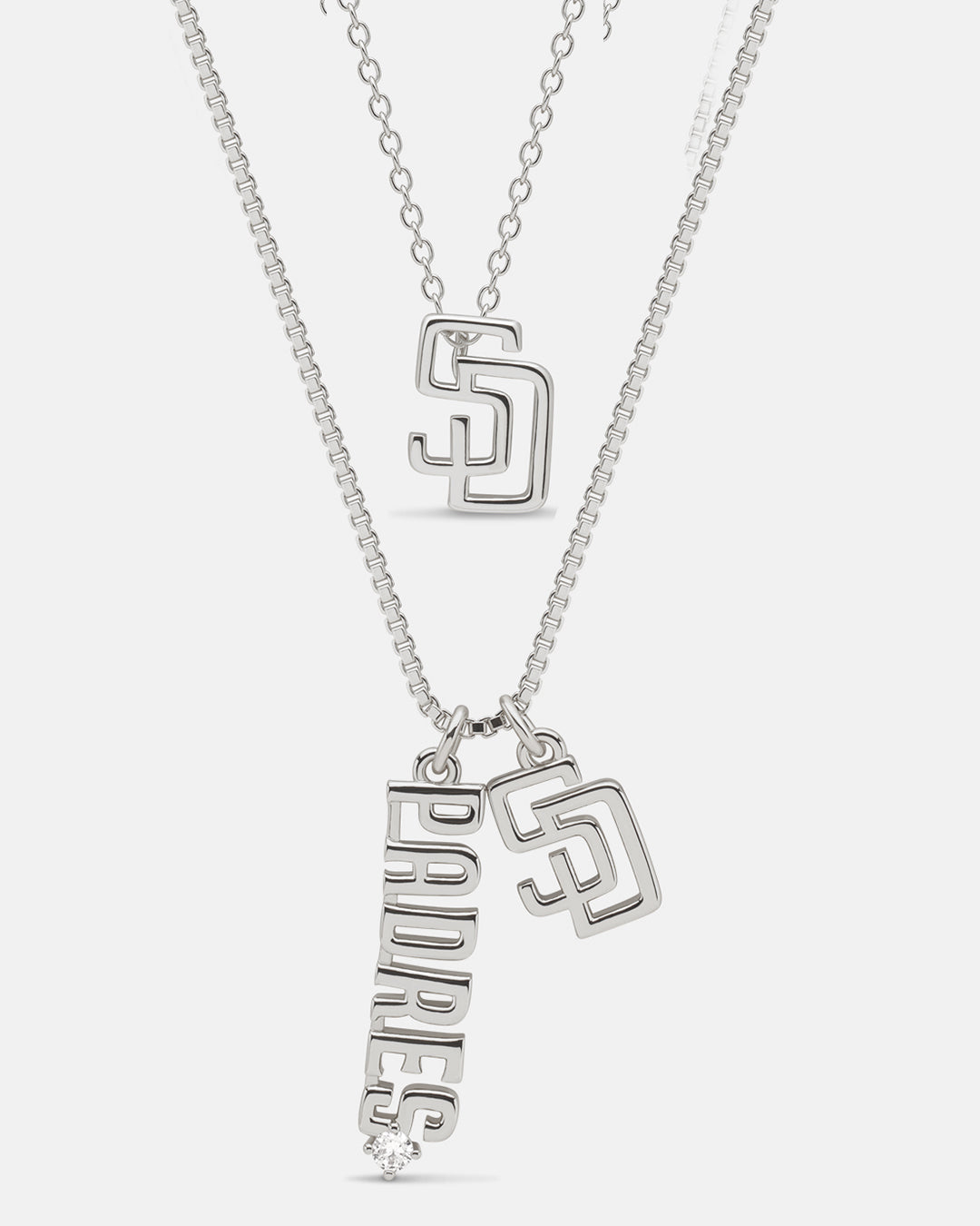 Bijoux MLB Necklace Bundle - Silver — set view