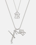 Bijoux MLB Necklace Bundle - Silver — set view