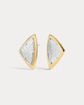 Bianco Nero Studs - Gold - Earrings