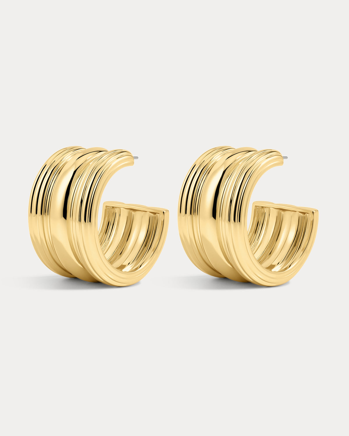 Canyon Hoops - Gold