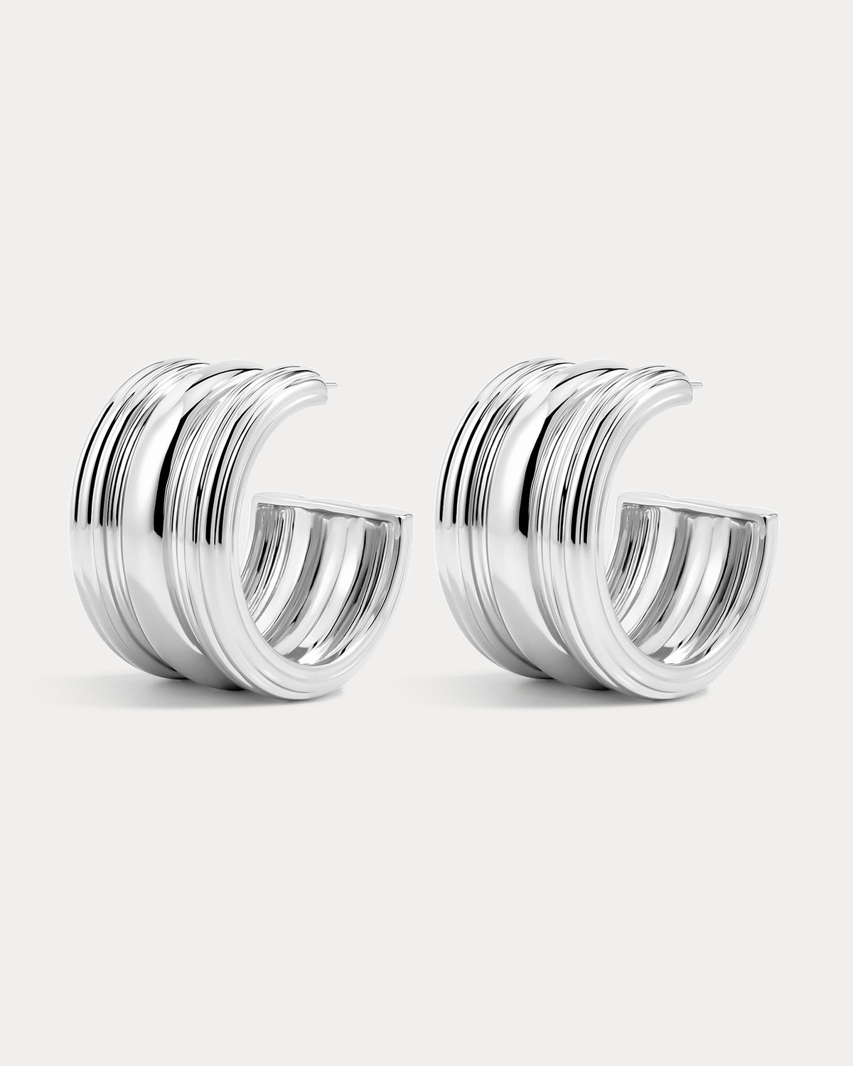 Canyon Hoops - Silver