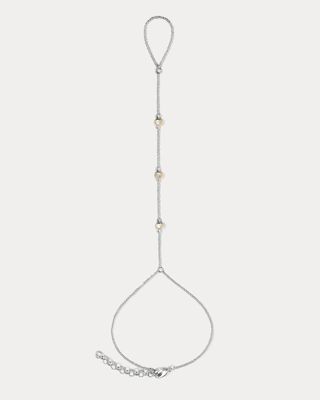 Georgia Stone Handpiece - Silver - Bracelets