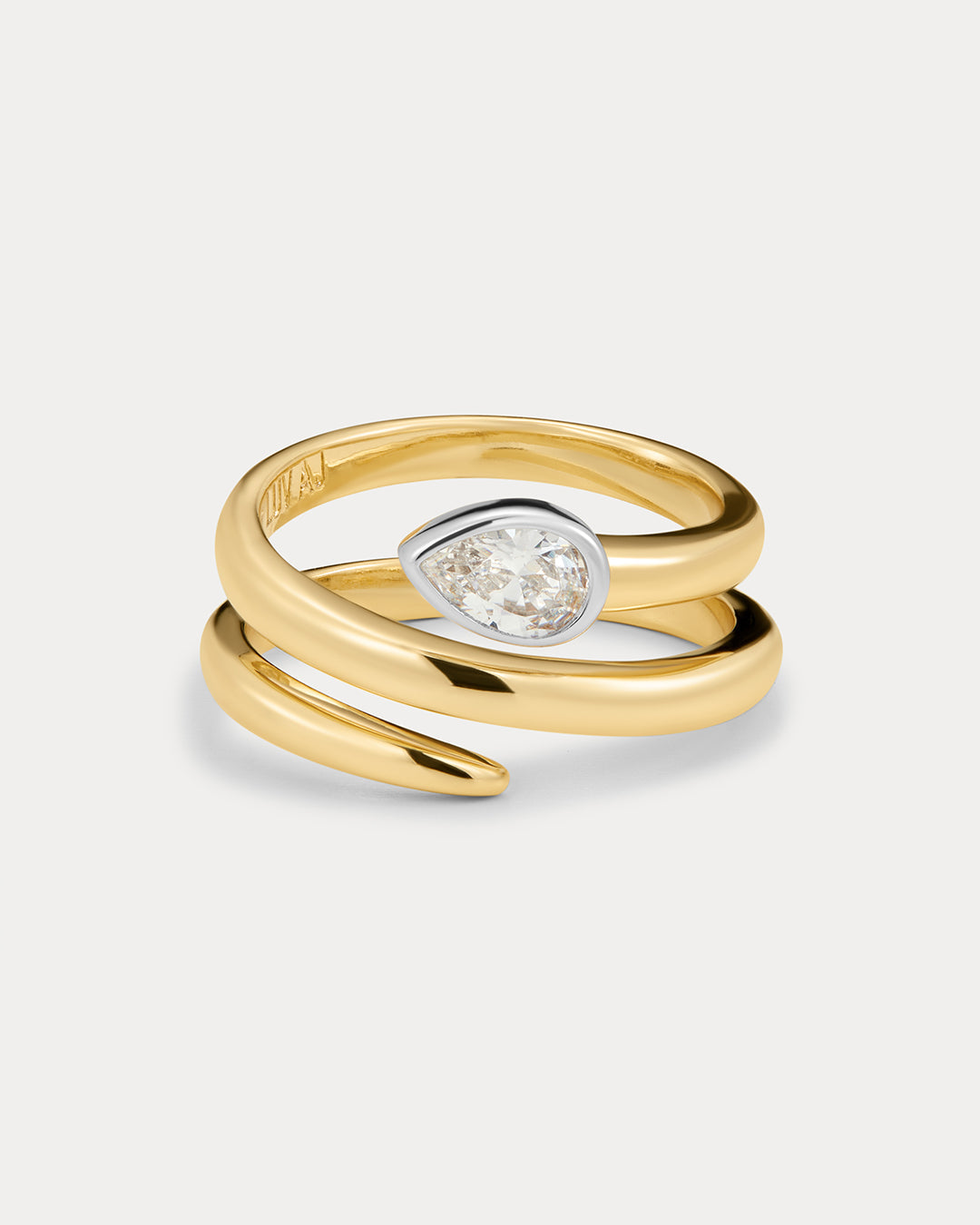 Marais Coil Ring - Gold