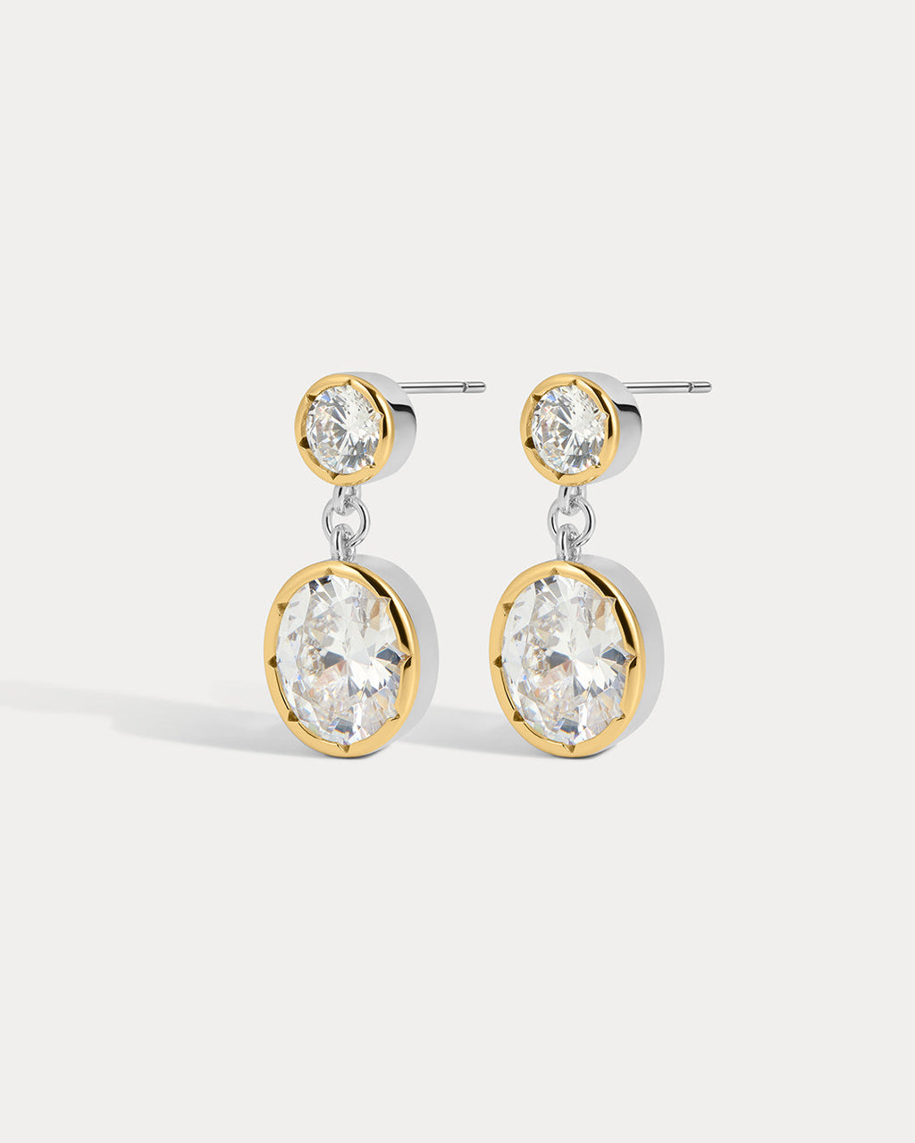 Marais Drop Studs - Silver
