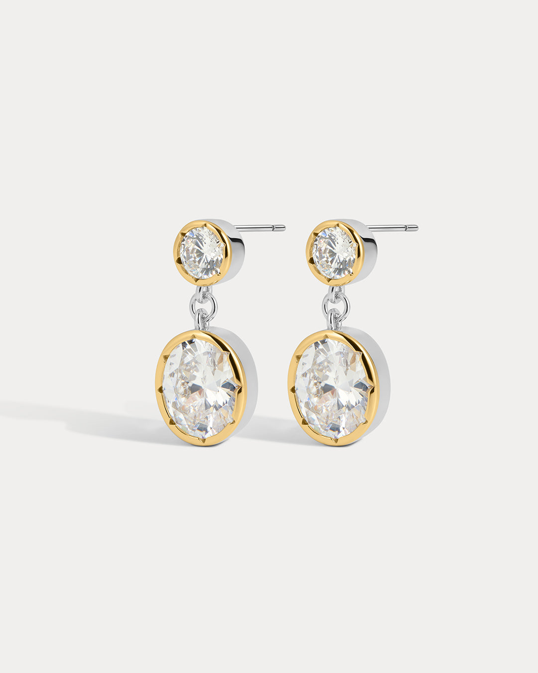 Marais Drop Studs - Silver