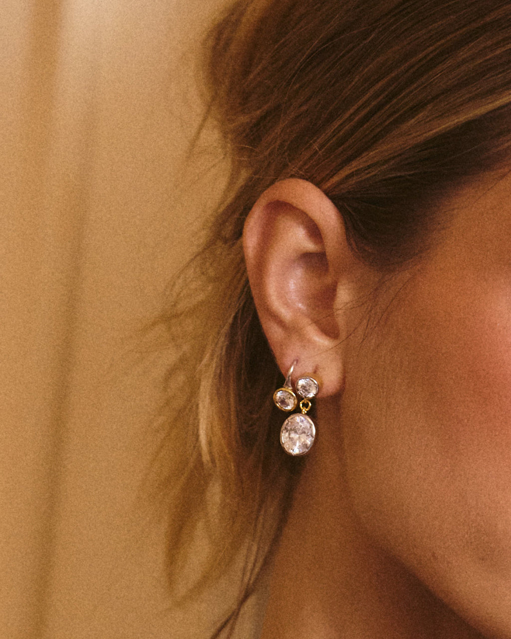 Marais Hook Earring - Silver — alternate view
