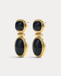 Midnight Mesa Drop Studs - Gold - Earrings