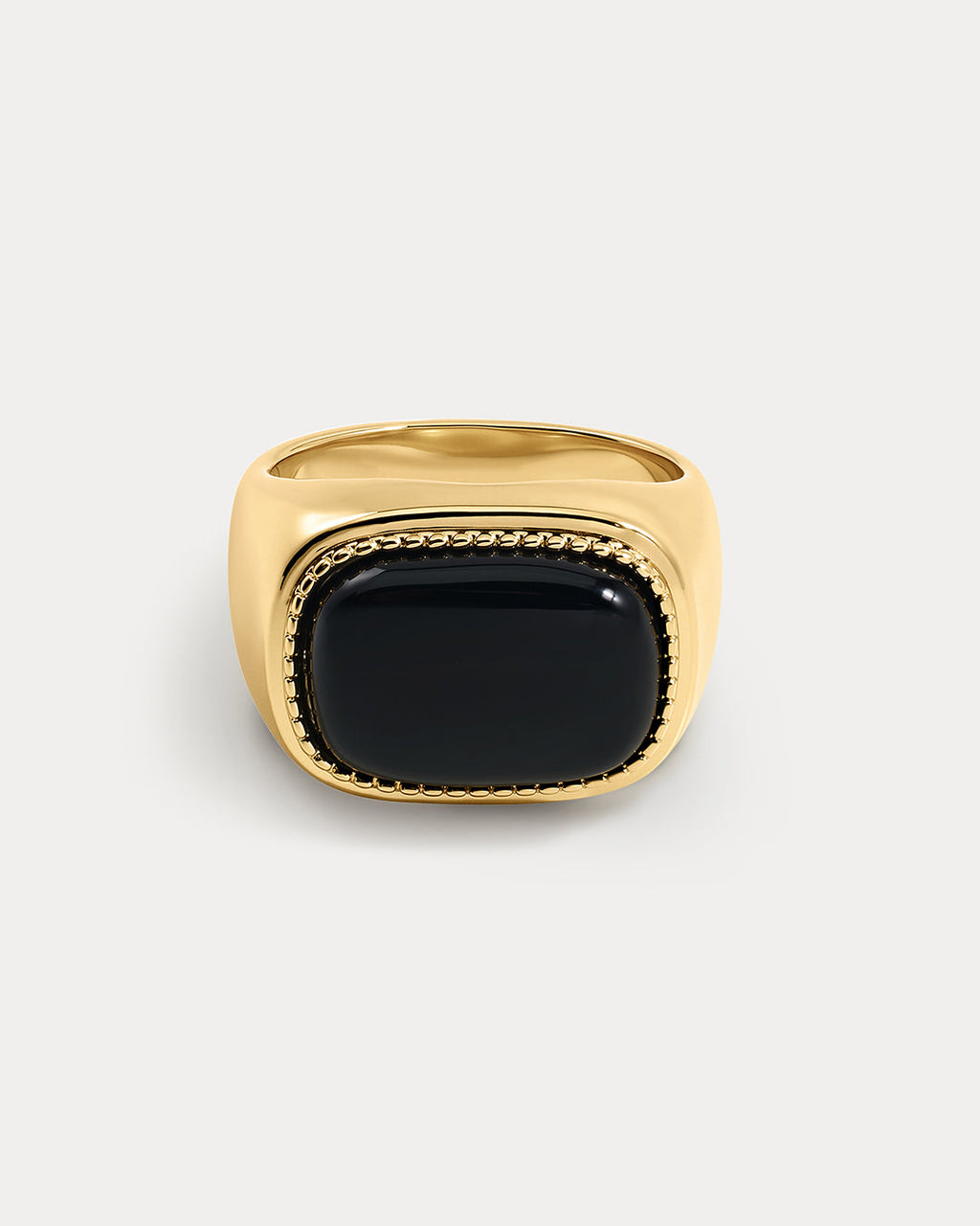 Midnight Mesa Signet Ring - Gold