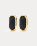 Midnight Mesa Statement Studs - Gold - Earrings