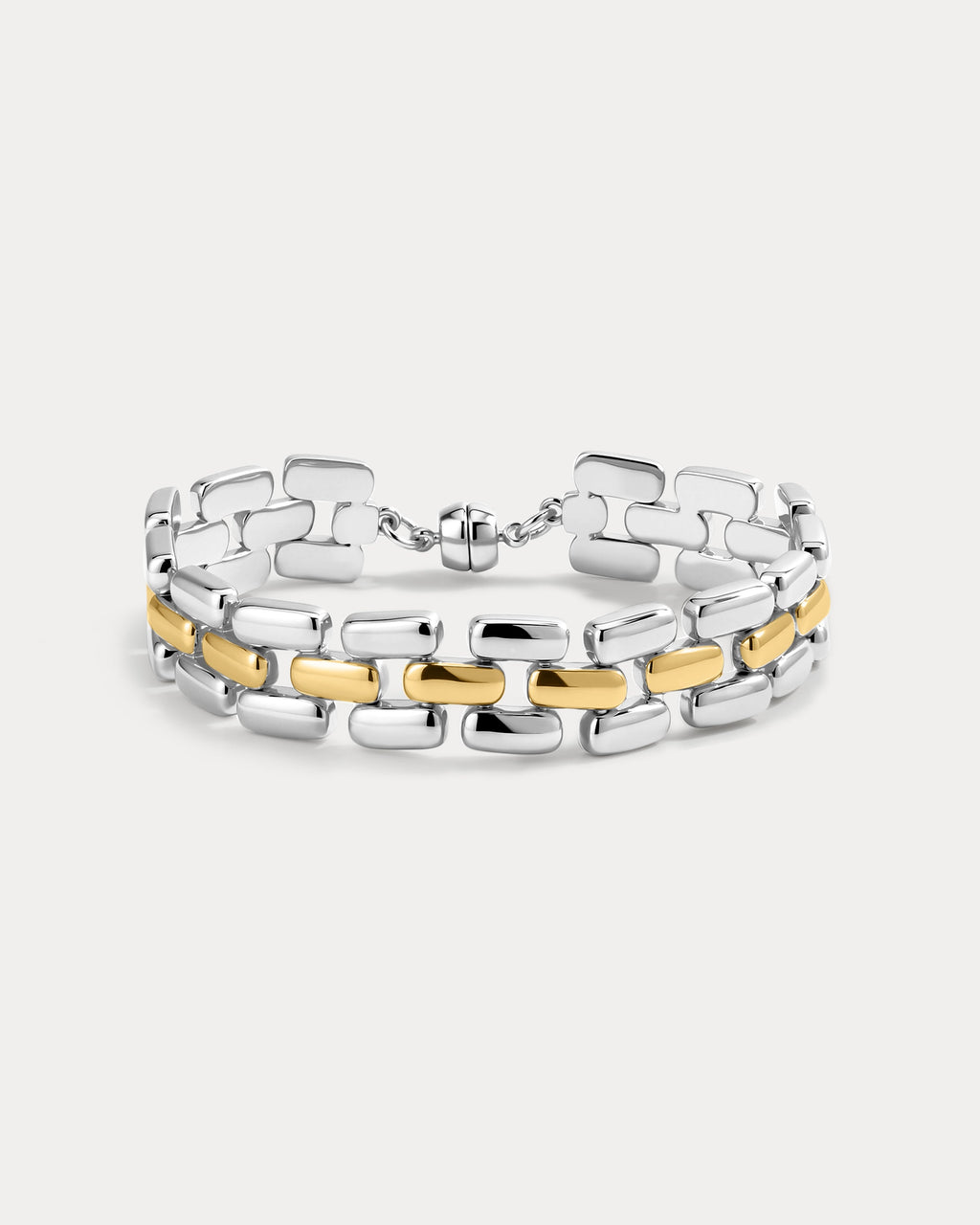Noir Link Bracelet - Silver