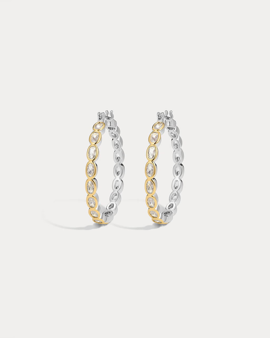Palais Eternity Hoops - Silver