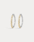 Palais Eternity Hoops - Silver