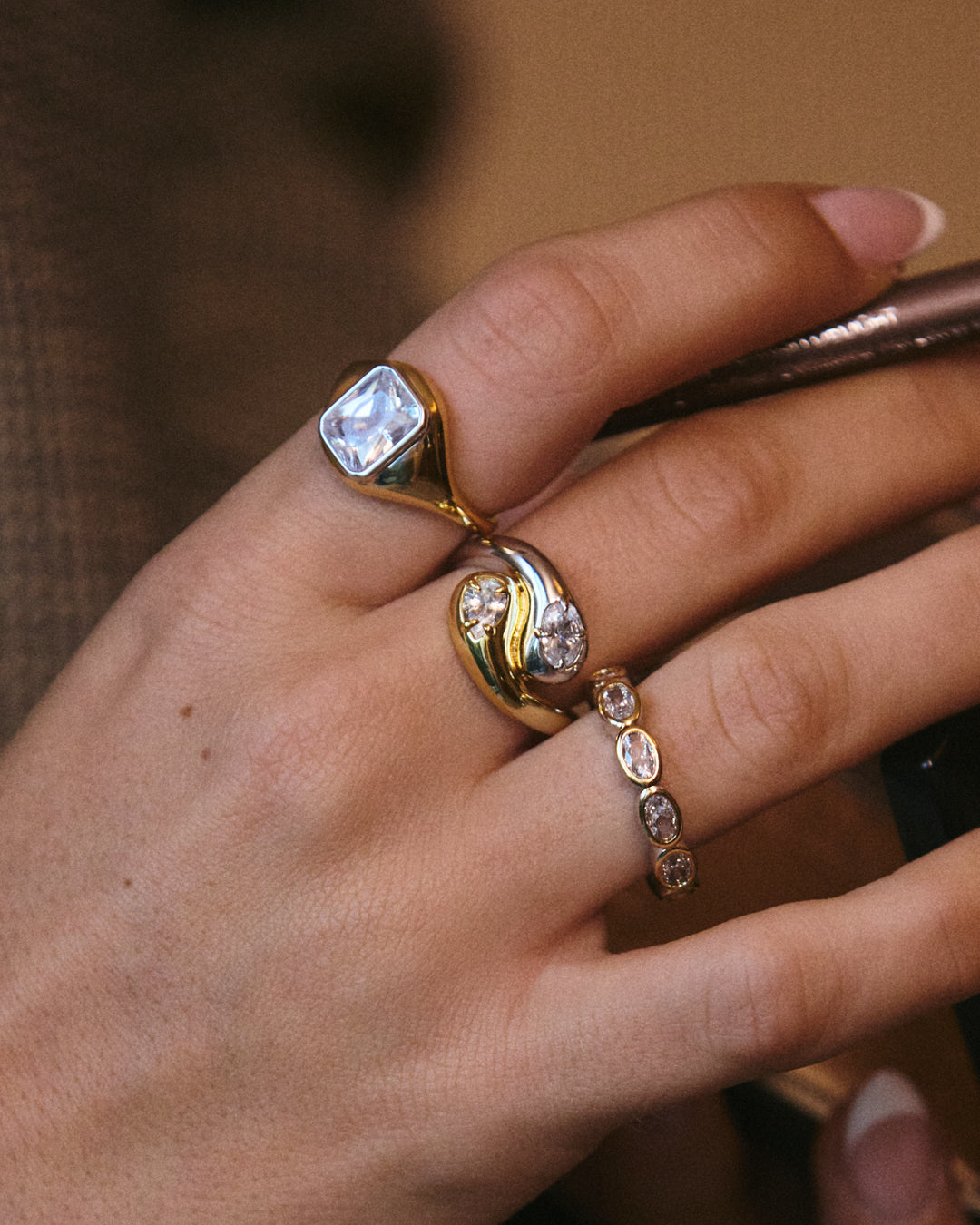 Palais Eternity Ring - Silver — alternate view