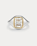 Palais Statement Ring - Silver