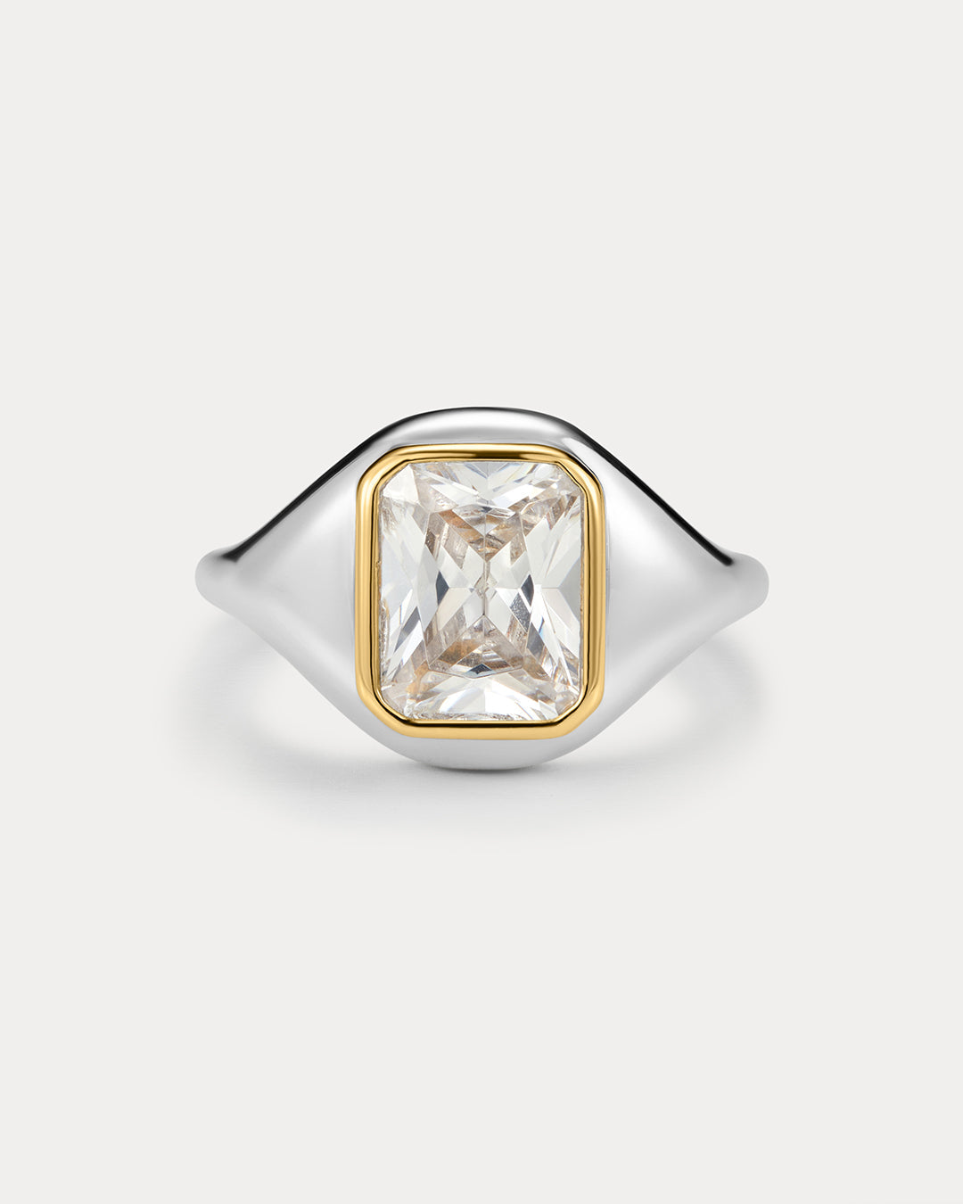 Palais Statement Ring - Silver