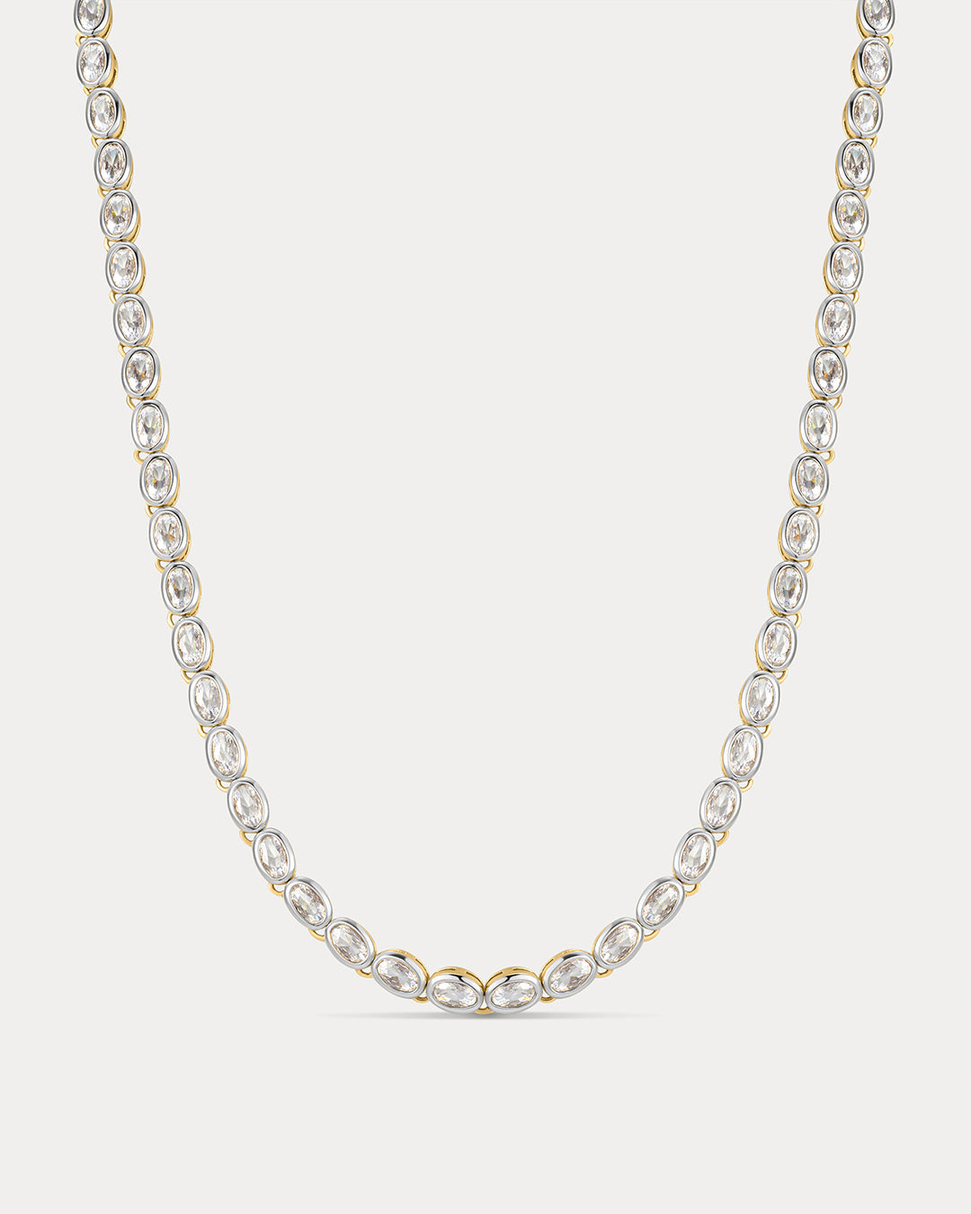 Palais Tennis Necklace - Gold