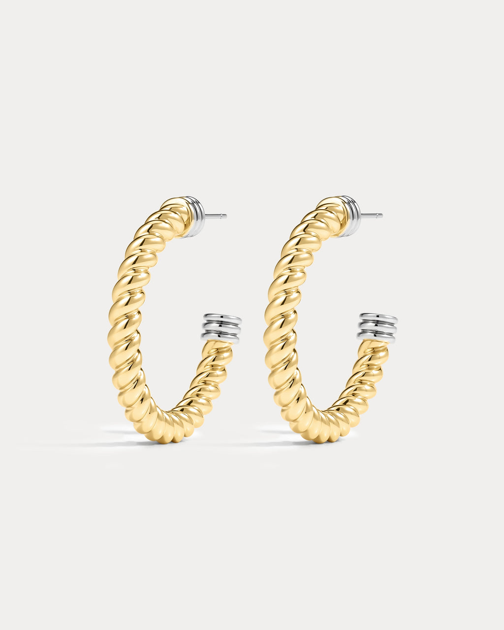 Sierra Rope Hoops - Gold