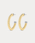Sierra Rope Hoops - Gold