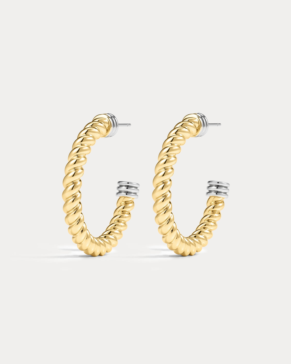 Sierra Rope Hoops - Gold