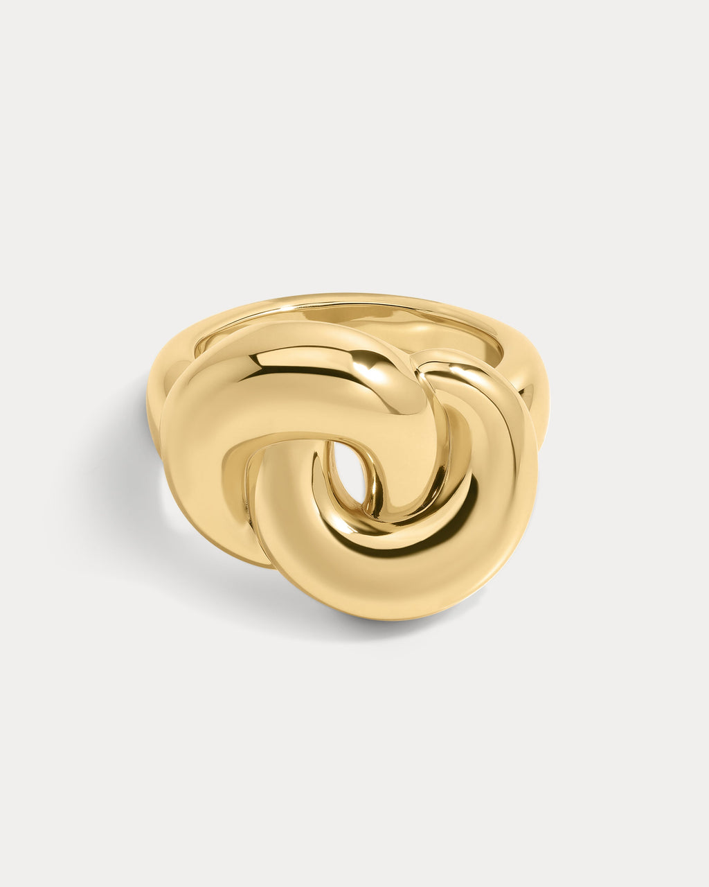Solstice Knot Ring - Gold