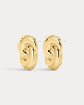 Solstice Knot Studs - Gold - Earrings