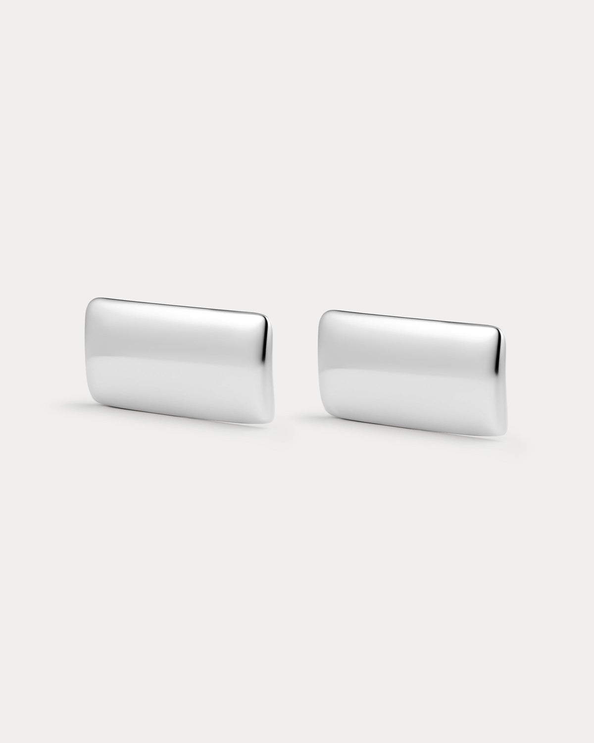 Solstice Metal Studs - Silver - Earrings