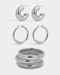 Statement Jewelry Edit - Silver — set view