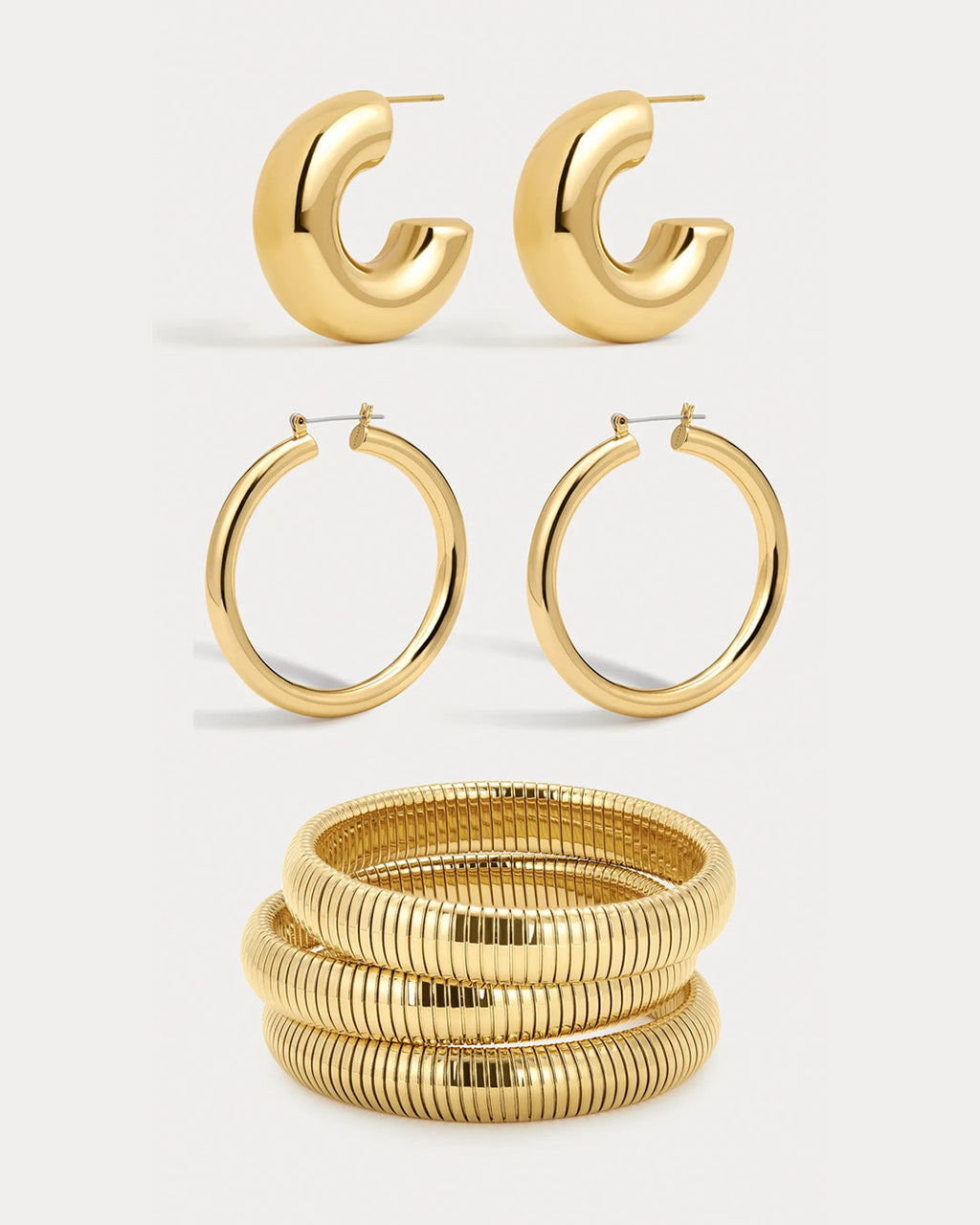 Statement Jewelry Edit - Gold — set view