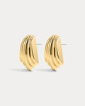 Sundown Statement Studs - Gold - Earrings
