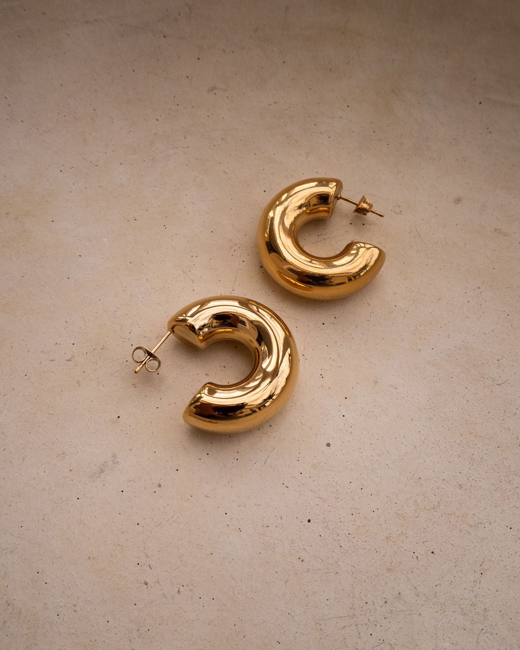 Noemi Hoops - Gold — set view