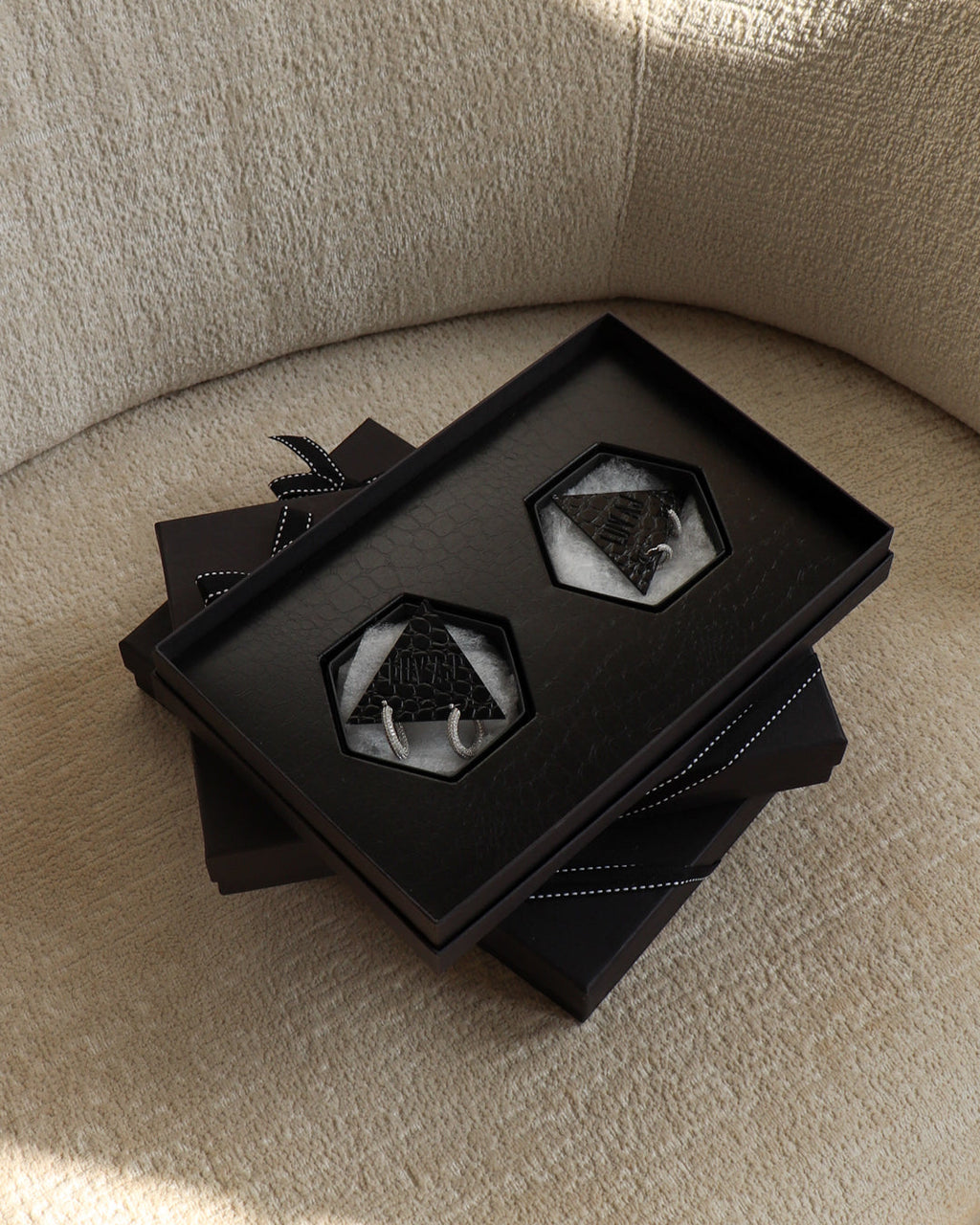 Pavé Amalfi Bundle - Earrings — another angle