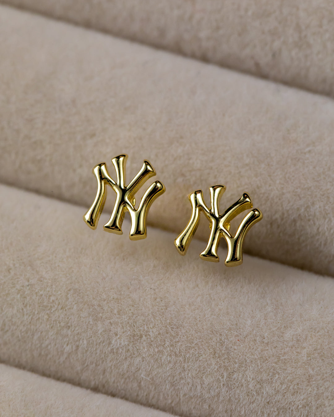 MLB Logo Studs — detail view