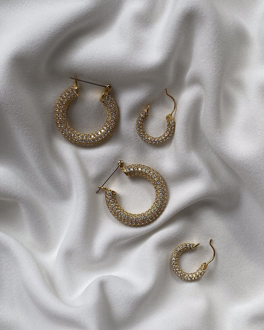 Pavé Amalfi Bundle - Earrings — alternate view 2