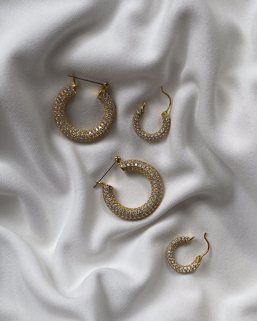 Pavé Amalfi Bundle - Earrings — alternate view 2