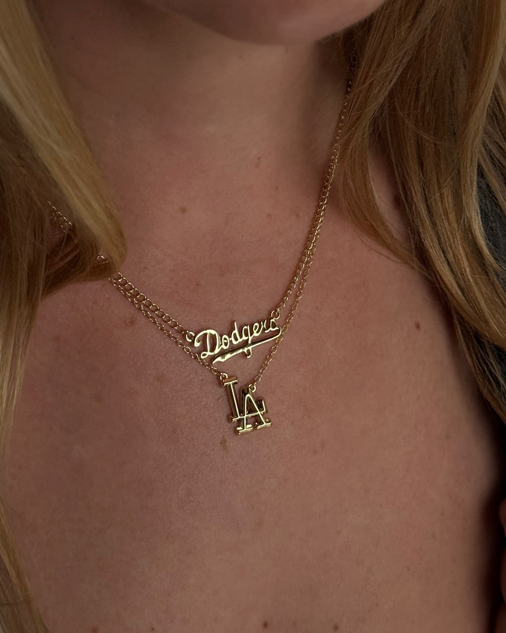 MLB Logo Charm Necklace — alternate view 2