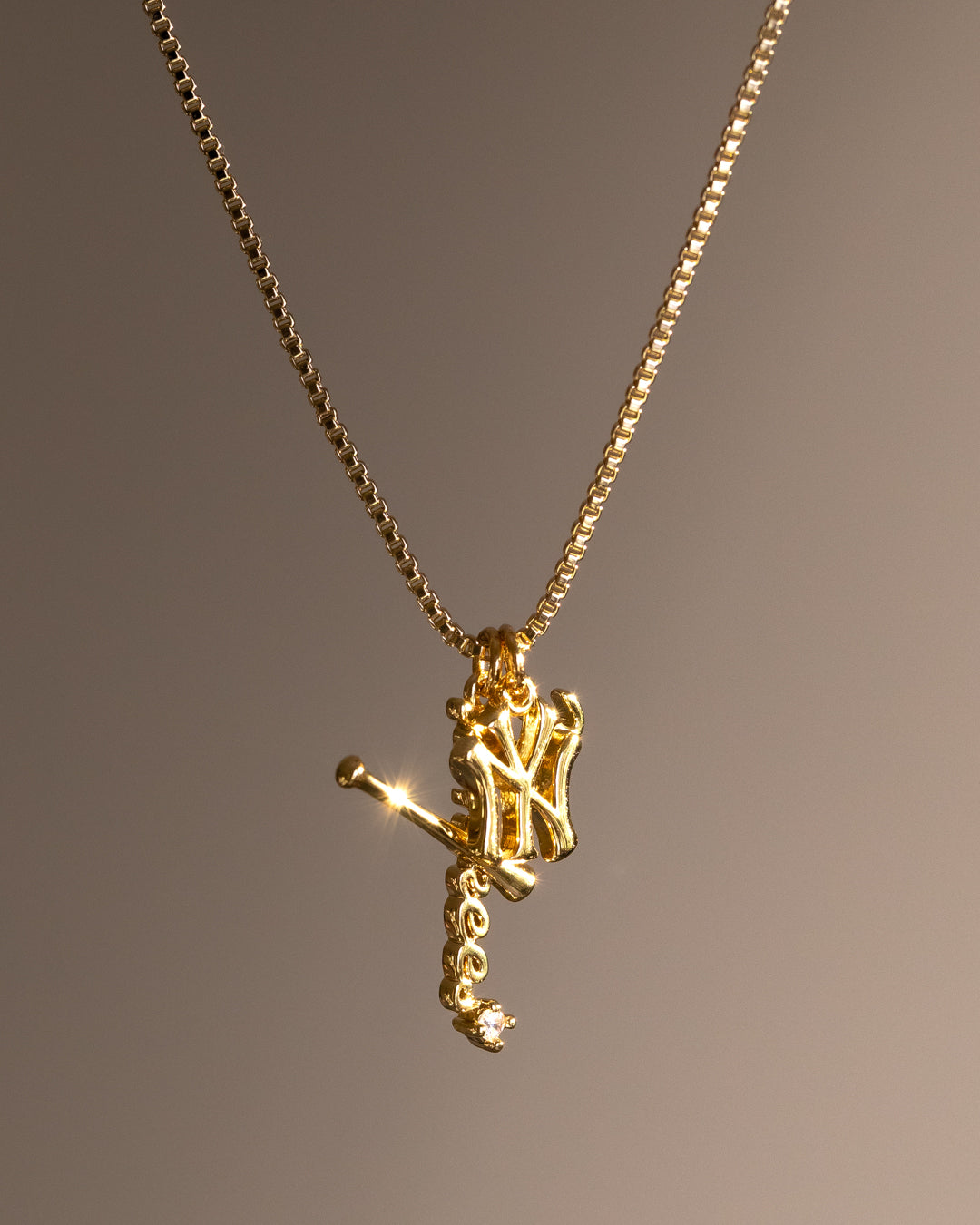 Bijoux MLB Necklace Bundle - Gold — alternate angle 2