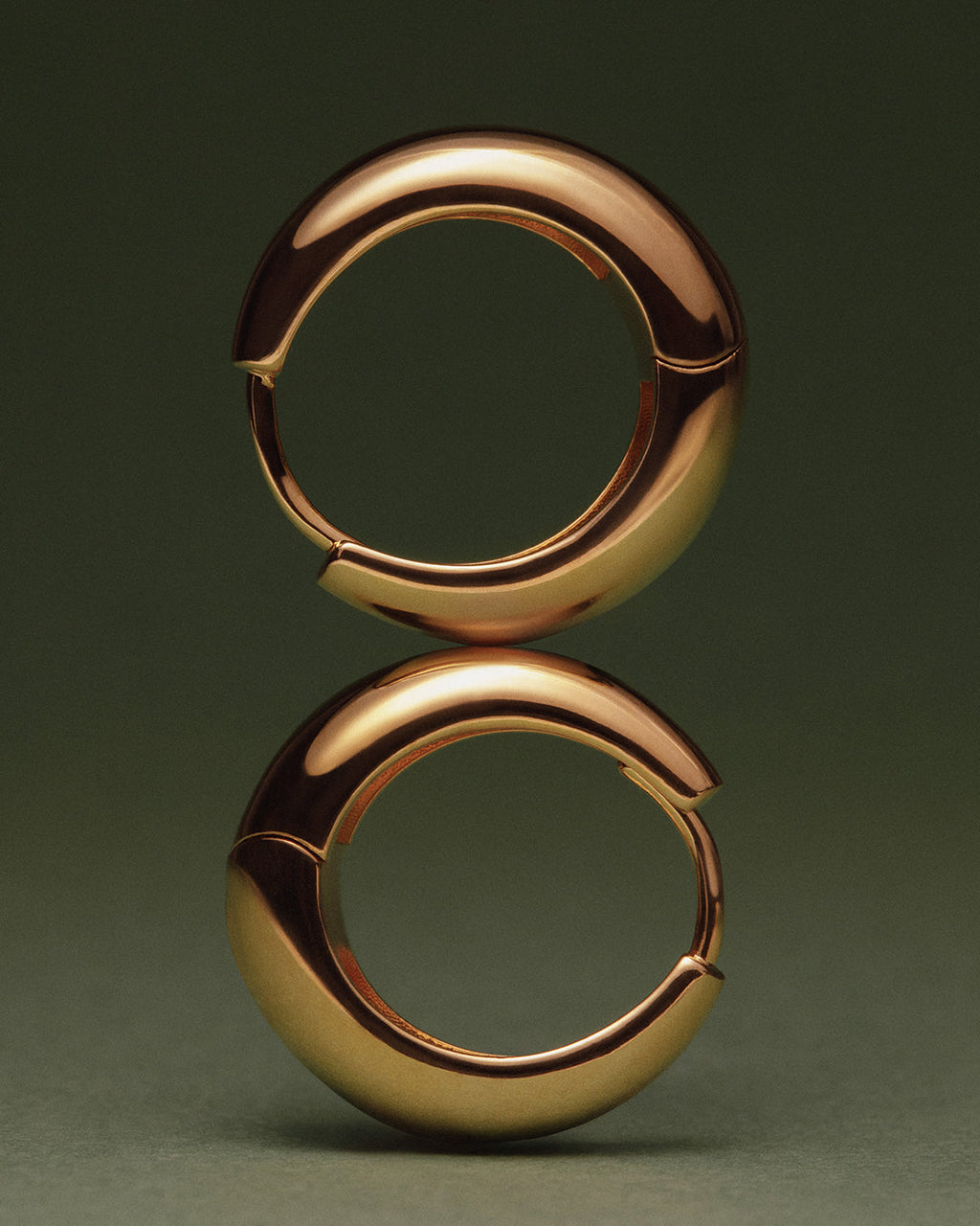 Baby Amalfi & Marbella Hoops - Gold — detail view