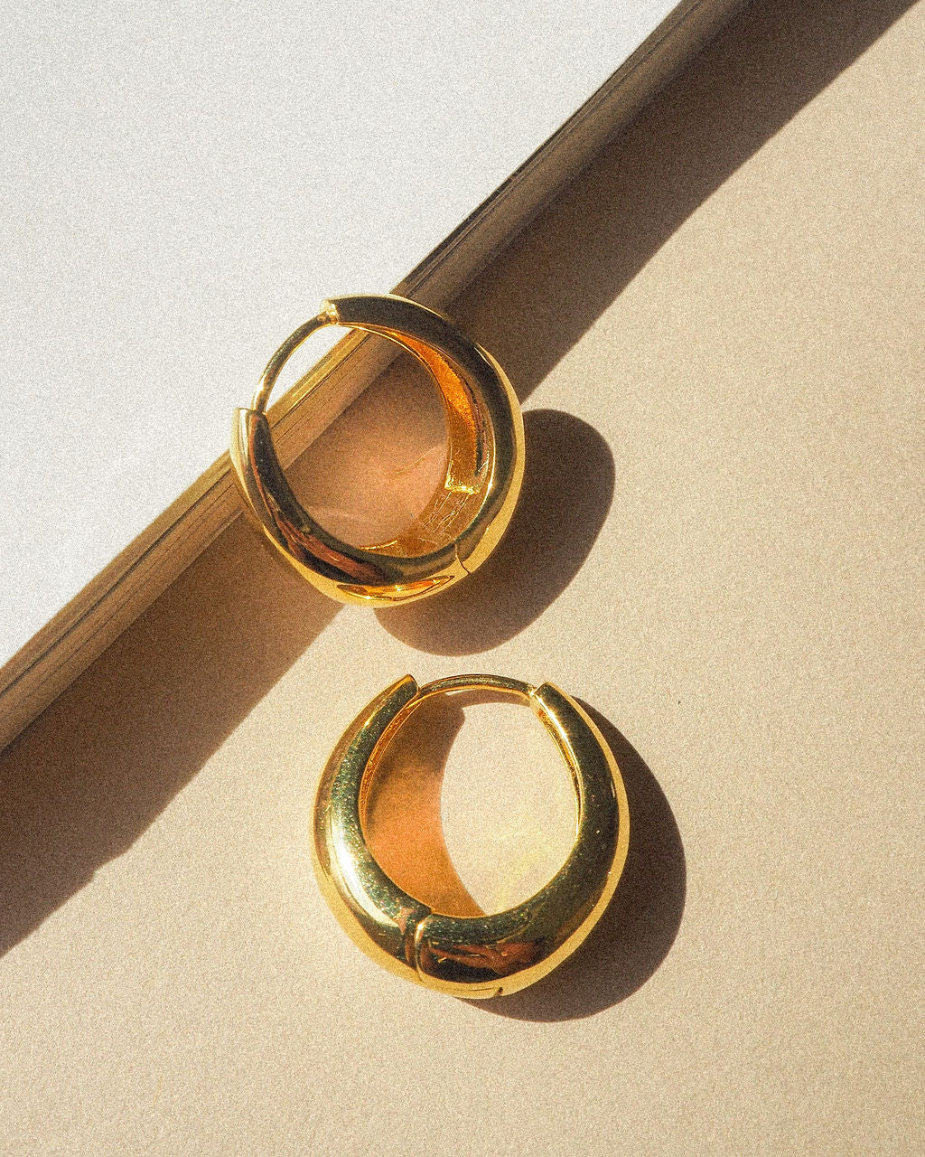 Baby Amalfi & Marbella Hoops - Gold — alternate view 2