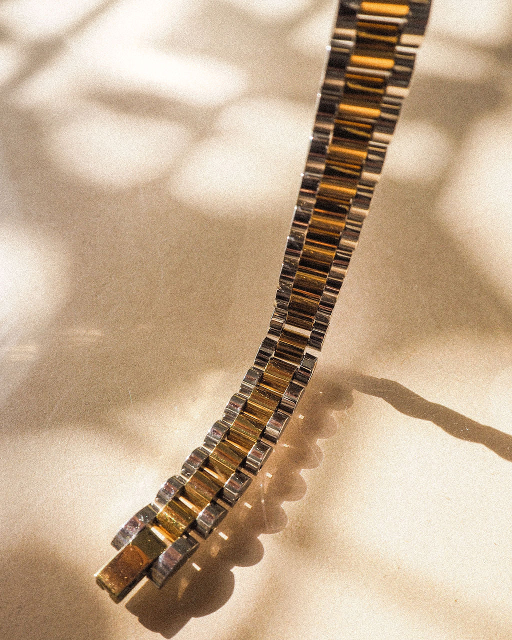 Two-toned Timepiece Bracelet — detail view 2
