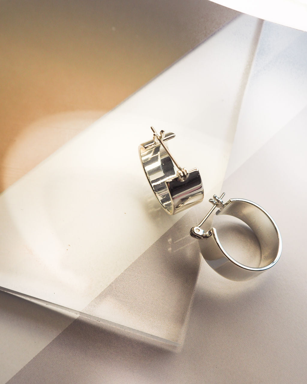 Positano Hoops - Silver — detail view