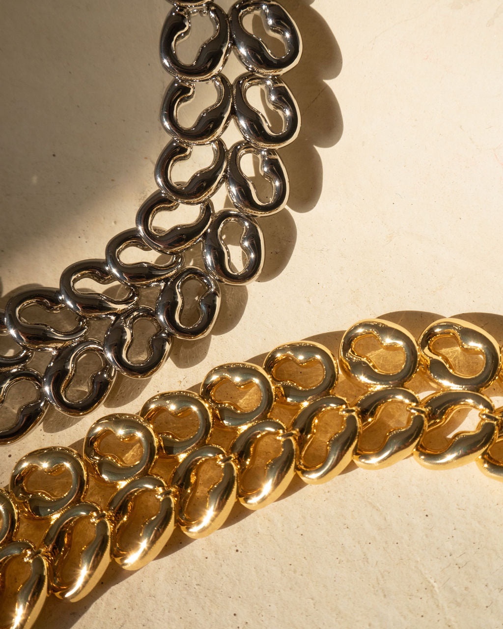 Metal Lace Choker - Necklaces — alternate view 2
