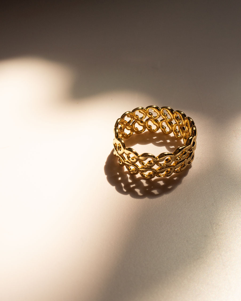 Metal Lace Ring — alternate view 2